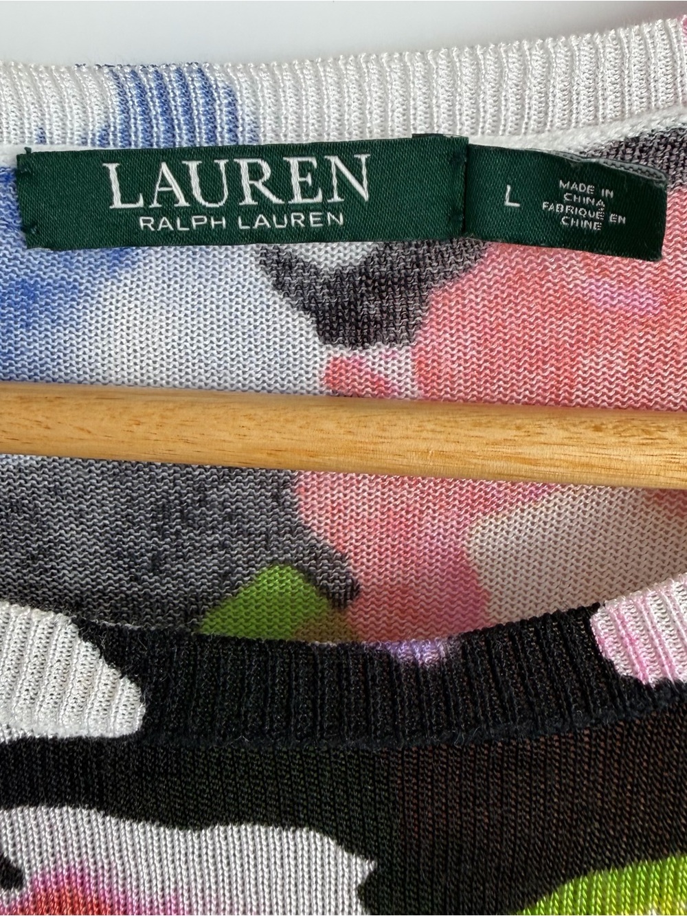 Ralph Lauren Floral Colorful Top Sweater - Picture 6 of 13